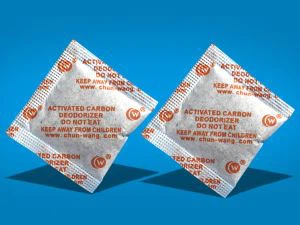 Pacchetti essiccanti al carbone attivo da 2 g
